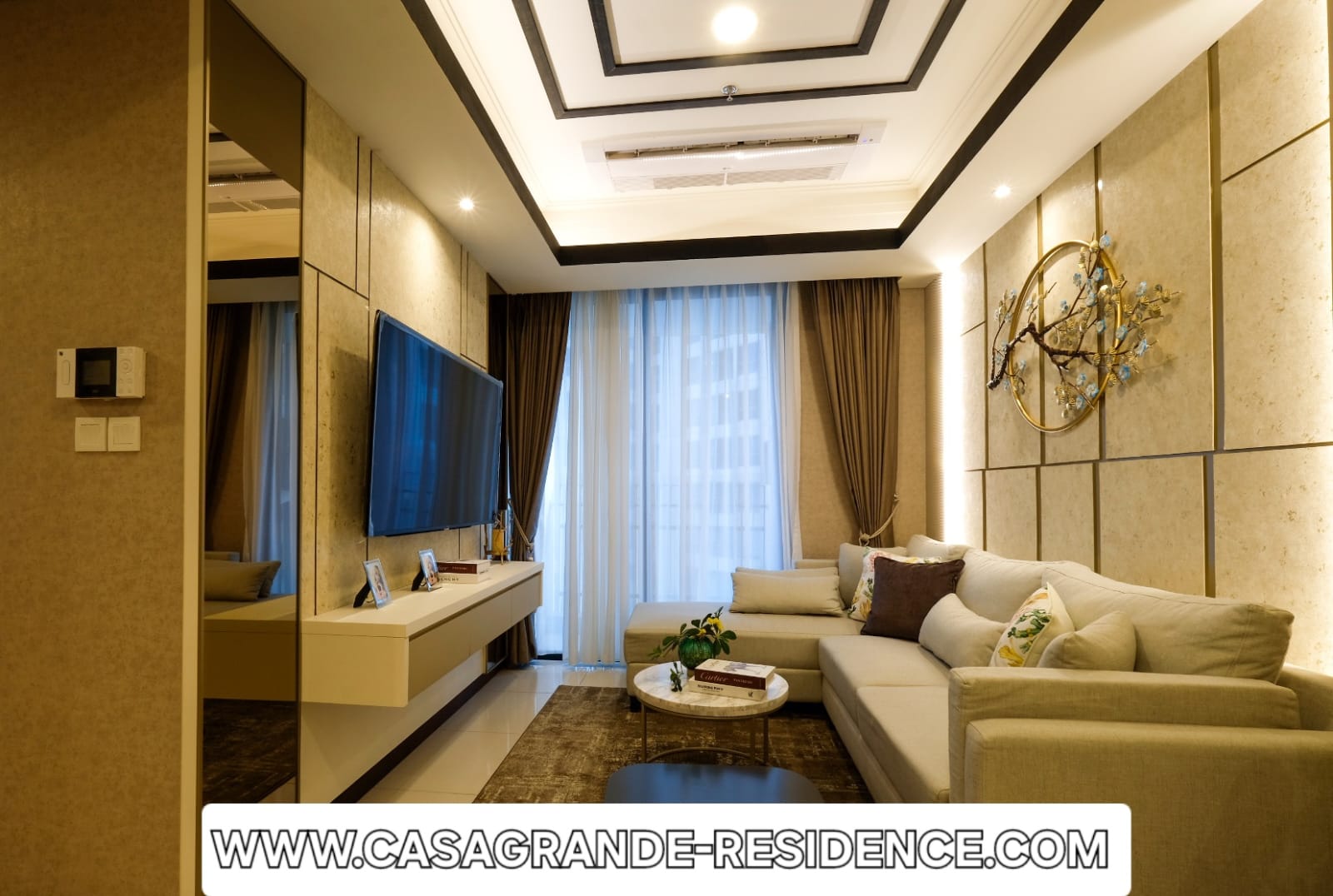 Jual Apartemen Casa Grande Residence Tower Angelo Lantai 05 Unit 07 Rp.4,7 Milyar Fully Furnished