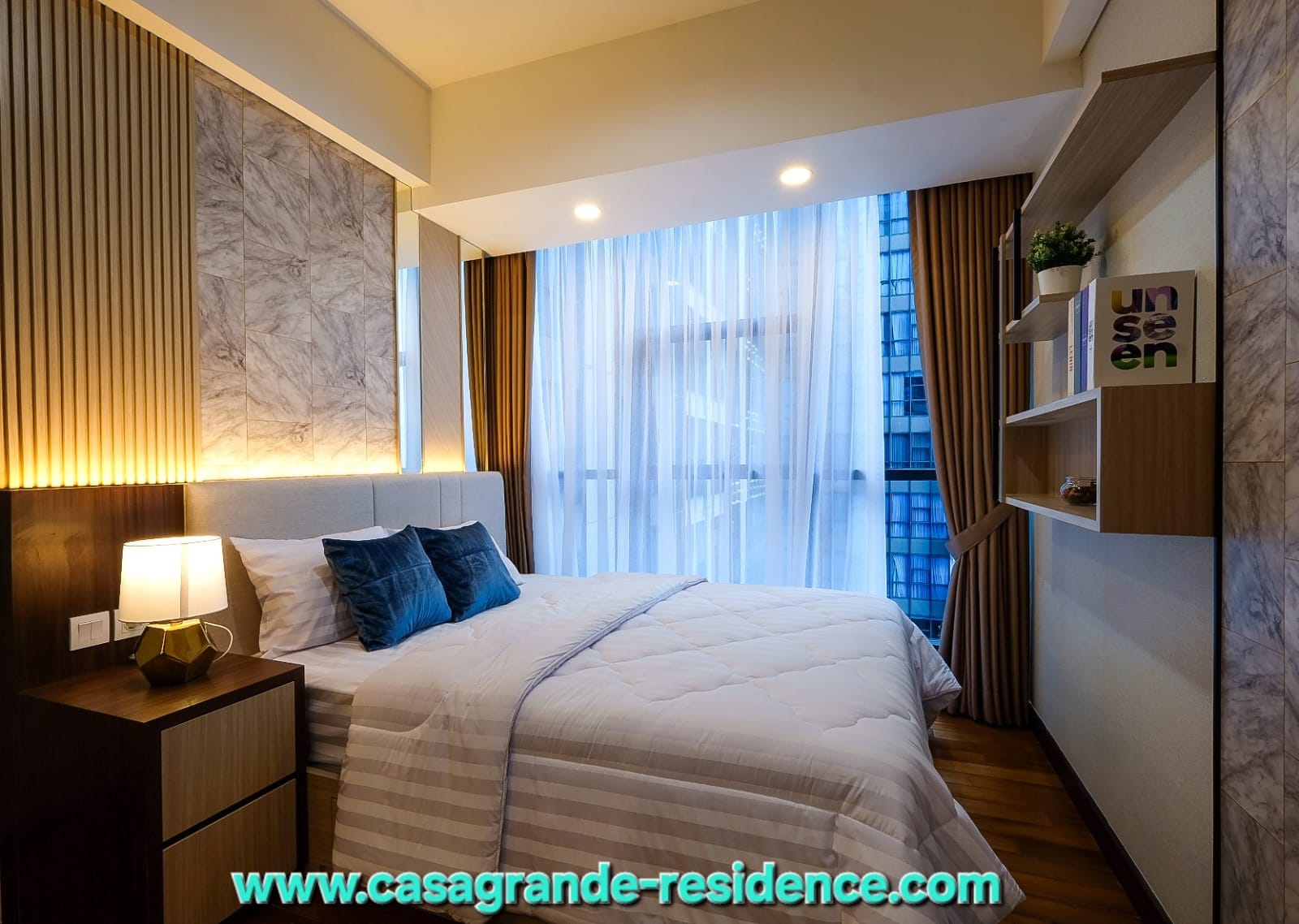 Jual Apartemen Casa Grande Residence Tower Angelo Lantai 37 Unit 09 Luas 129 m2 Rp.5,5 Milyar Fully Furnished