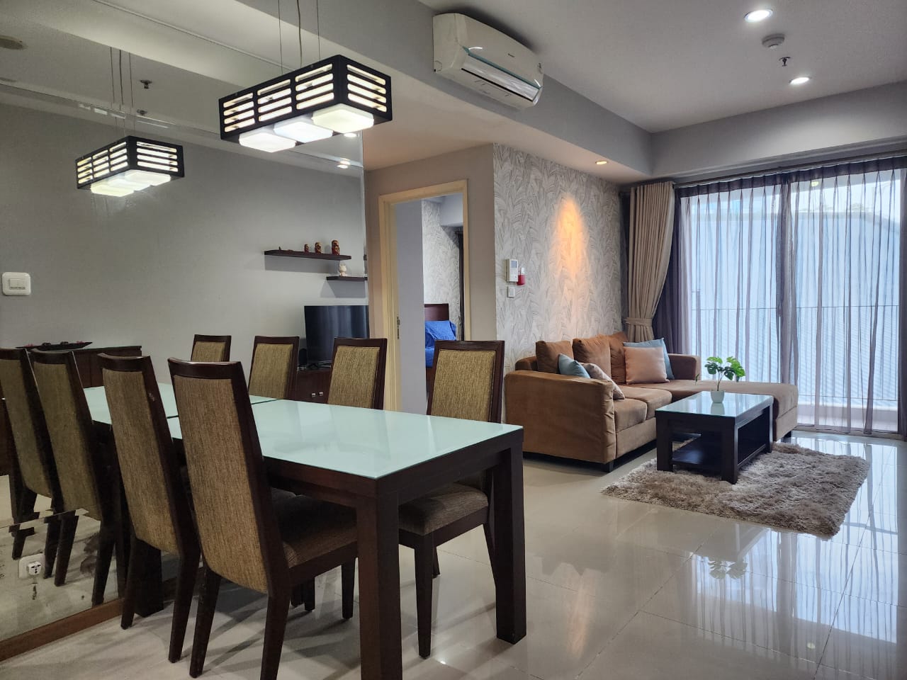 Sewa Casa Grande Mall Kota Kasablanka Tower Mirage 2 Bed Room Luas 74 m2 Rp.168.000.000/Tahun Stock Sewa Apartemen Casagrande Bulan JULI 2025 Termurah, Terlengkap dan Terupdate di area Kokas www.casagrande-residence.com