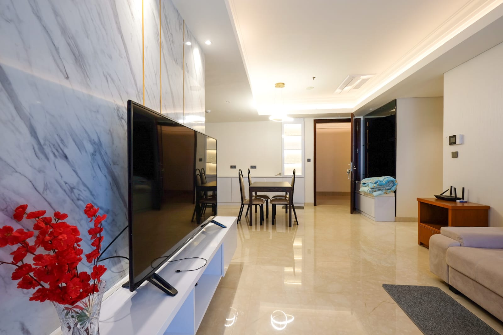 Sewa Casa Grande Residence Kokas 3+1 Bed Room Tower Angelo Lantai 29 Unit 09 Rp.25 Juta/Bulan Minimal Sewa 1 Tahun