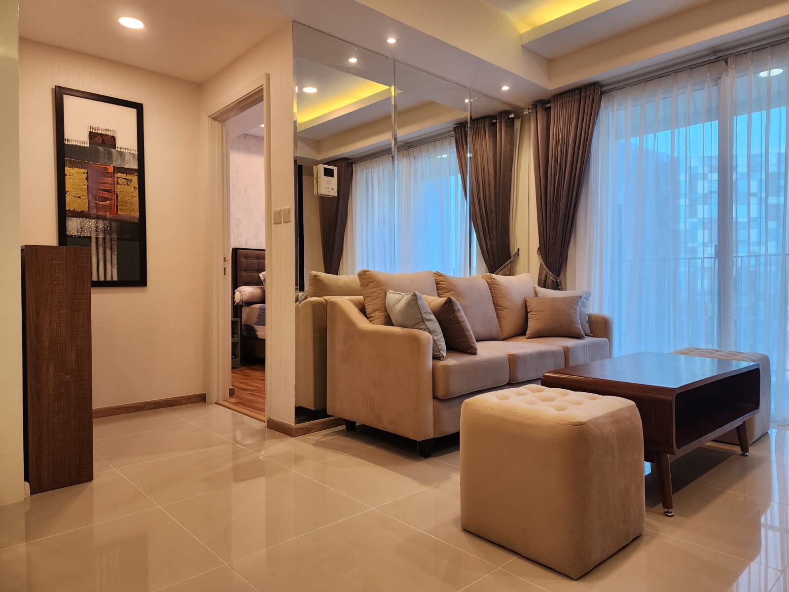 Sewa Casagrande Residence New Furnish Tower Mirage 1+1 Bed Room Luas 69 m2 Rp.14.000.000/Bulan (Rp.168.000.000/Tahun) Sewa Apartemen Casagrande Termurah, Terlengkap dan Terupdate di area Kokas www.casagrande-residence.com