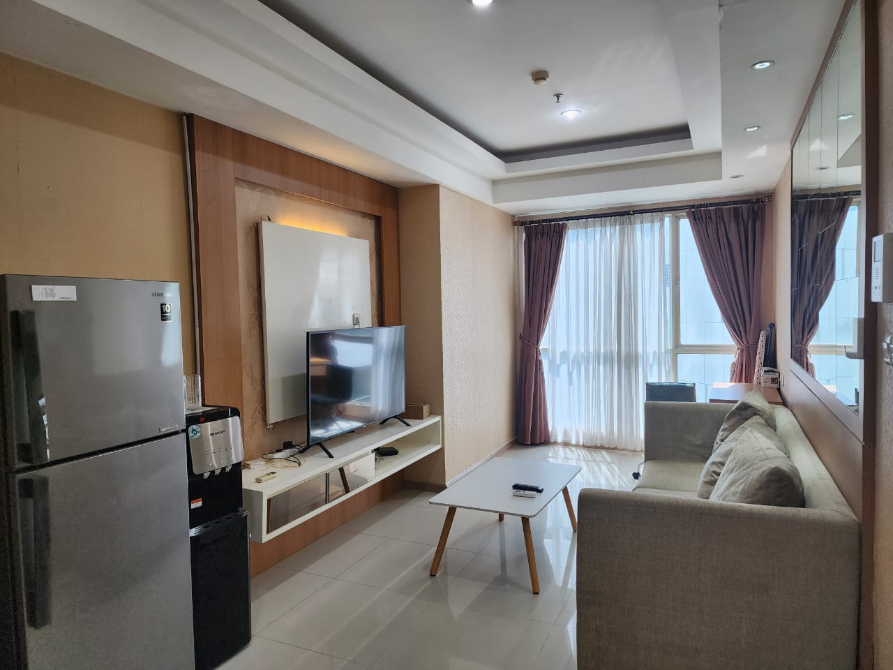 Sewa Casagrande Residence Tower Montana 1 Bed Room Luas 50 m2 Rp.11.000.000/Bulan (Rp.132.000.000/Tahun) Sewa Apartemen Casagrande Termurah, Terlengkap dan Terupdate di area Kokas www.casagrande-residence.com