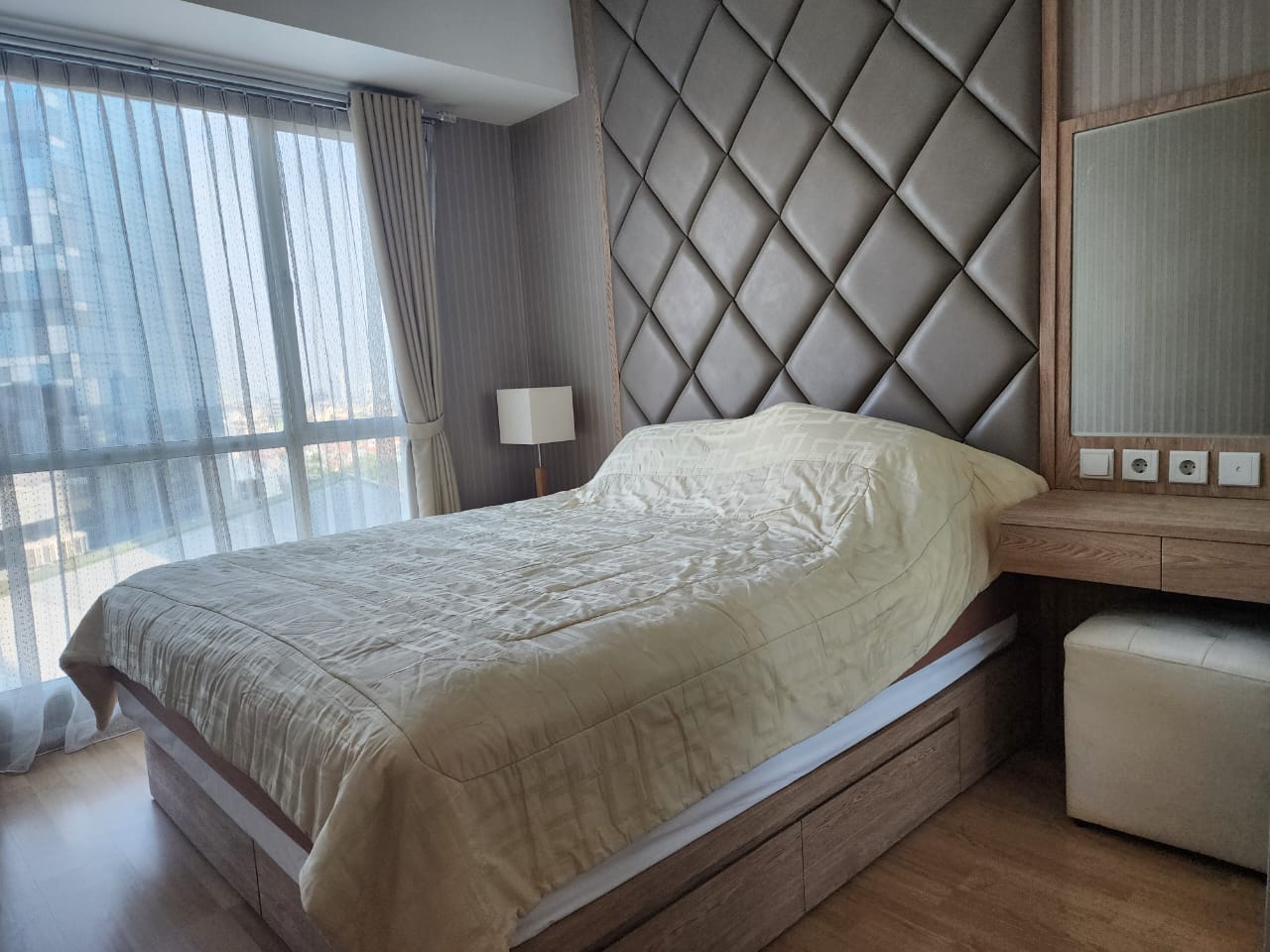 Sewa Tower Montreal 1 Bed Room Luas 51 m2 Lantai 11 unit 02 Rp. 11 Juta Per Bulan Minimal Sewa 1 Tahun Stock Sewa Termurah, Terlengkap dan Terupdate www.casagrande-residence.com !!!