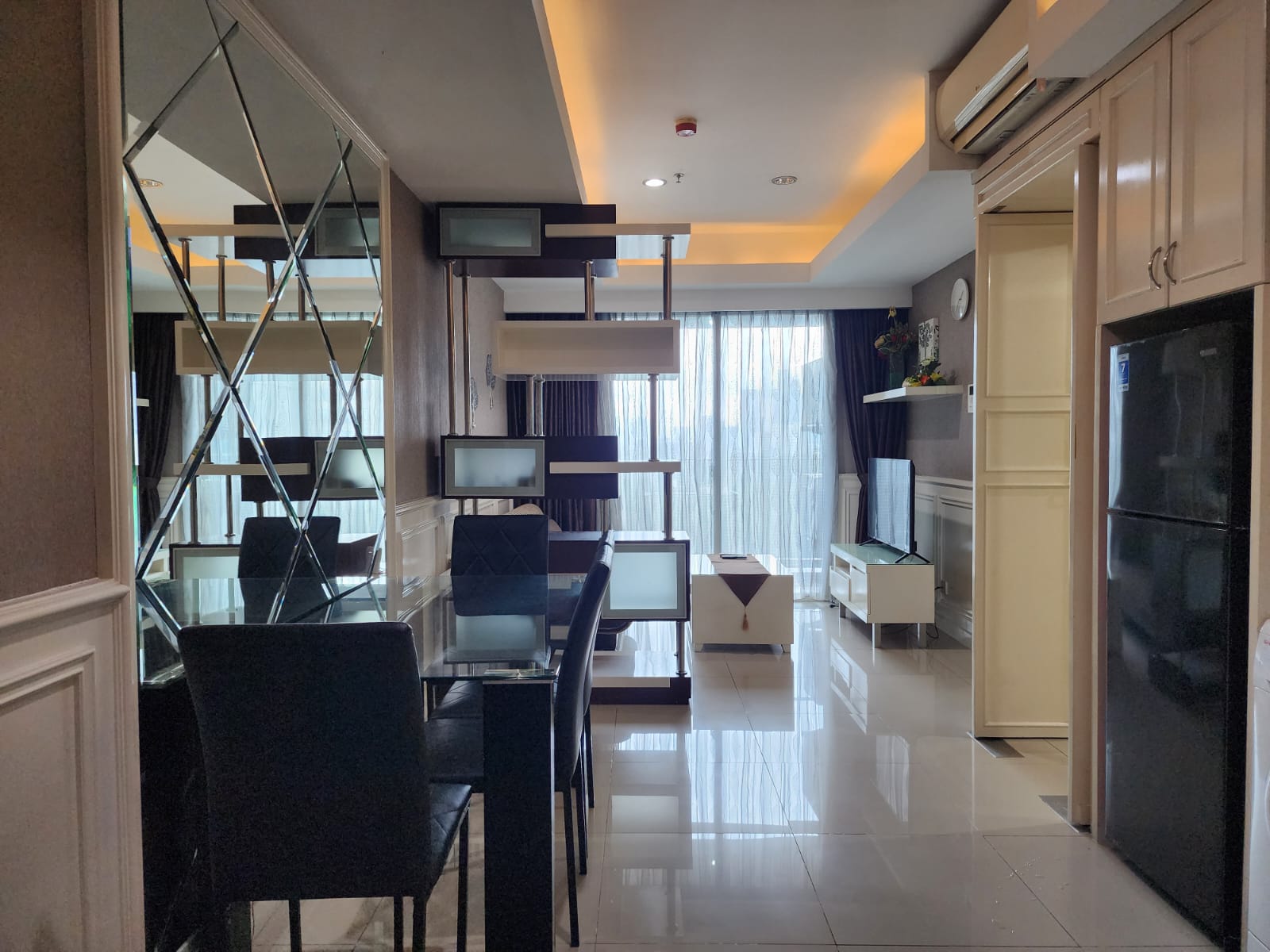 Stock Sewa 1 Bed Room Bulan Februari Tahun 2026 Casagrande Residence Tower Mirage 1 BR Unit 10  dengan Balkon Rp.12.000.000/Bulan (Rp.144.000.000/Tahun) Stock Sewa Apartemen Casagrande Residence Termurah, Terlengkap dan Terupdate